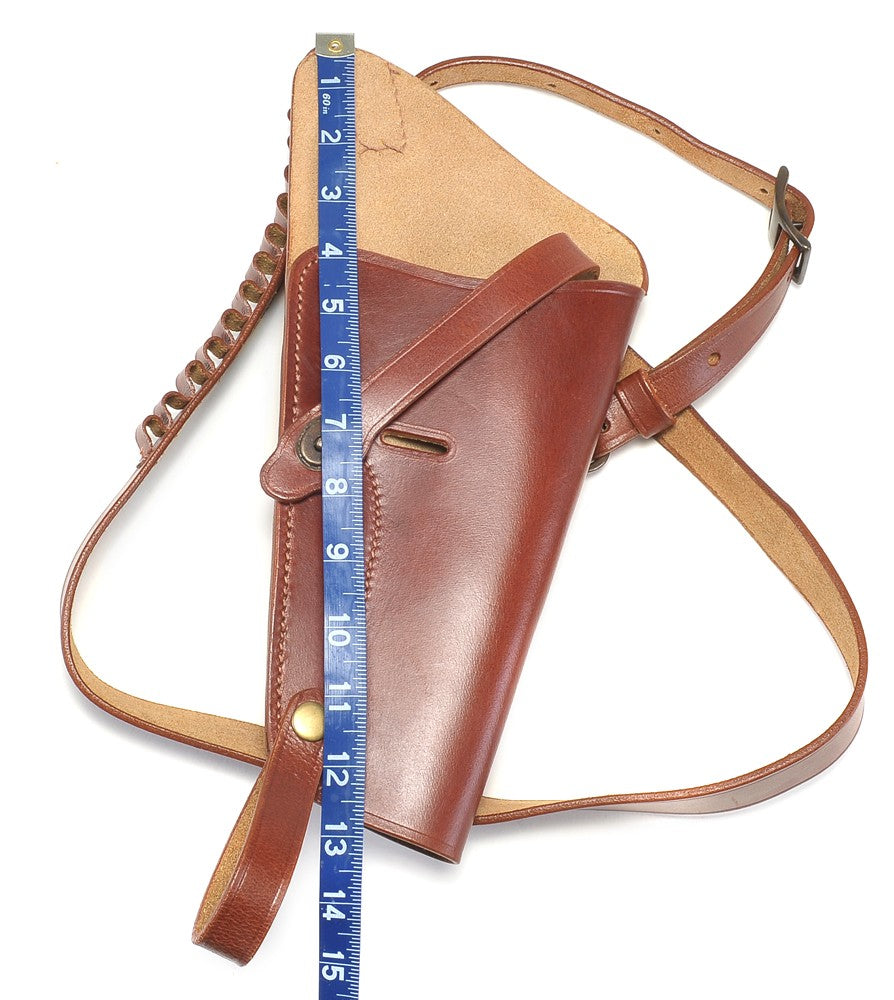 Leather Shoulder Holster Fits Ruger GP100 & Smith Wesson 686 Revolvers