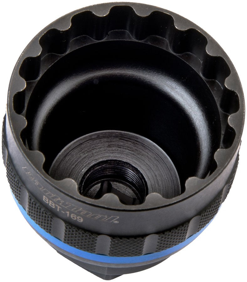 Heavy-Duty Steel Bicycle Bottom Bracket & Lockring Tool 16-Notch Fittings