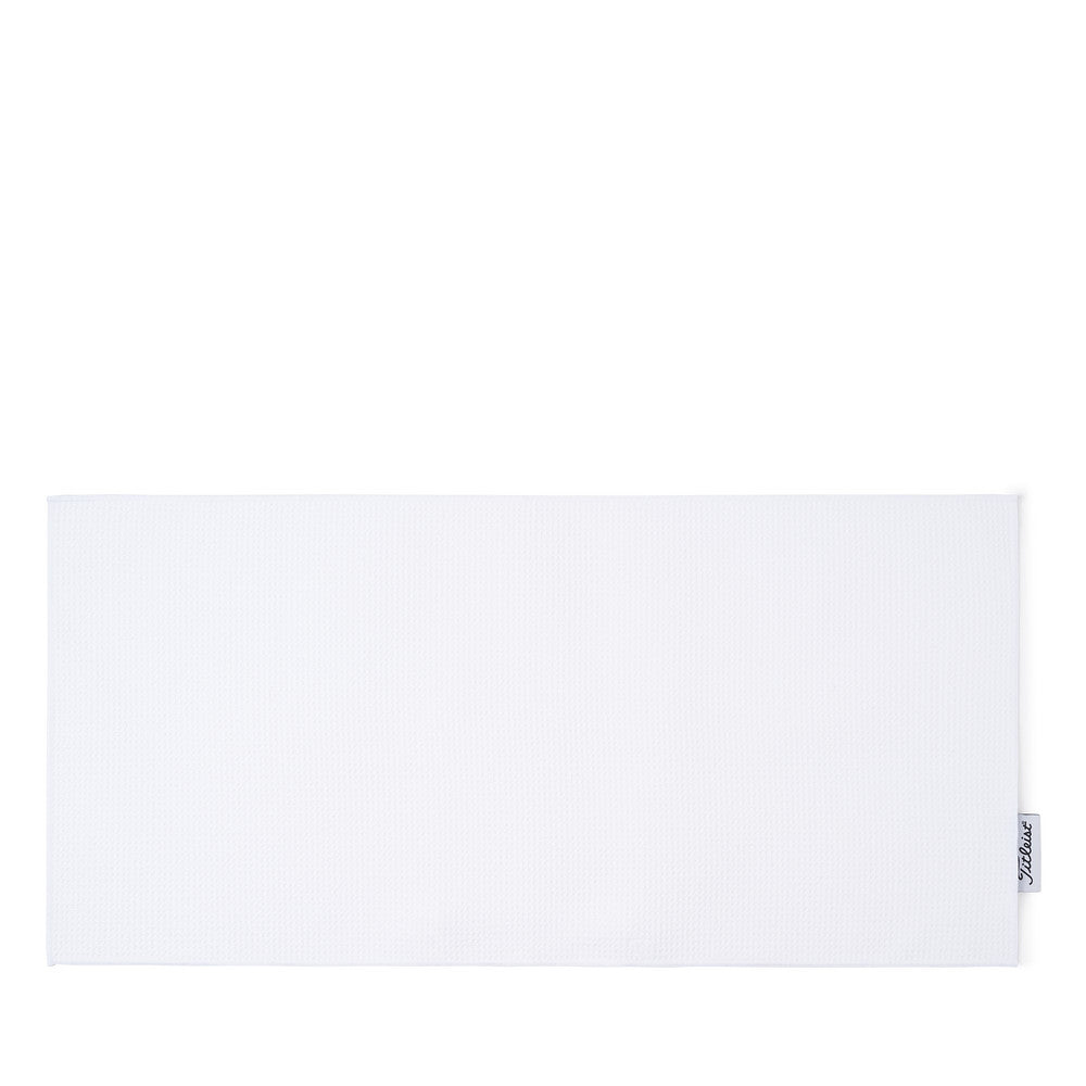 Golf Microfiber Towel White - High-Performance Sports Towel 16x32 Inches
