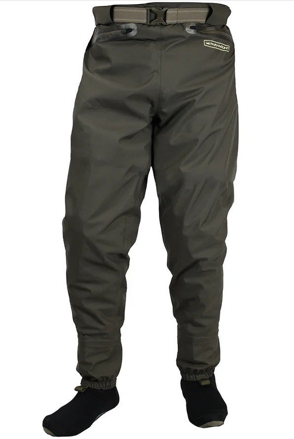 Men's Waterproof Fishing Wader Pants with Neoprene Booties - Size M