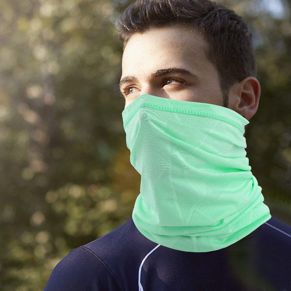 Breathable Cooling Neck Gaiter UV Face Mask Multi-Use Sun Protection Scarf