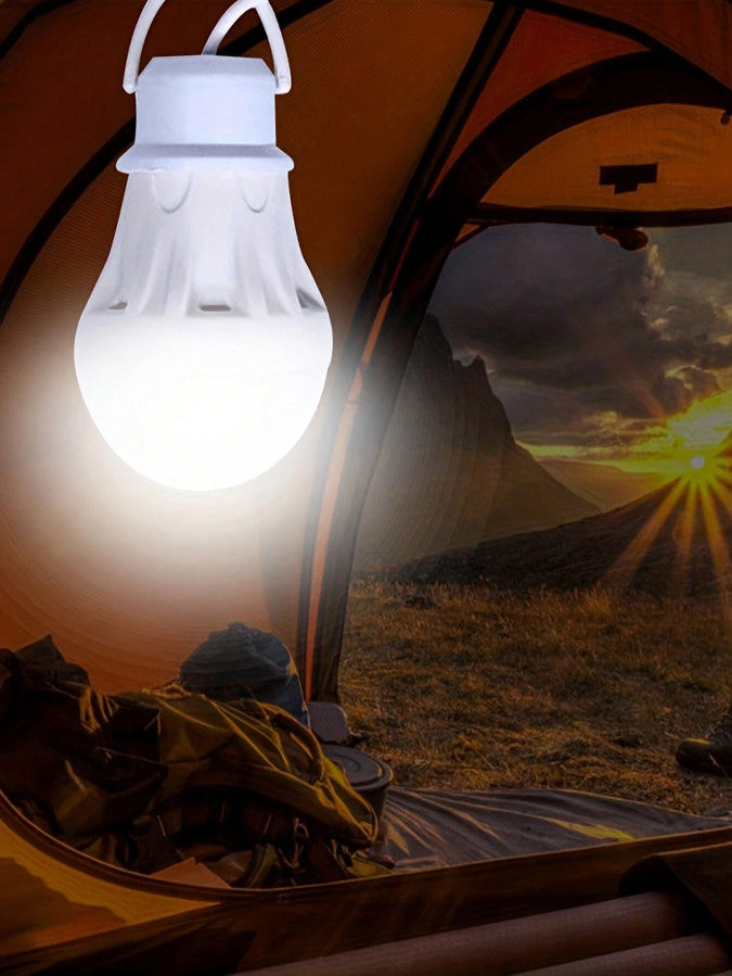 Portable LED Camping Lantern with USB Power - Compact Reading & Outdoor Light