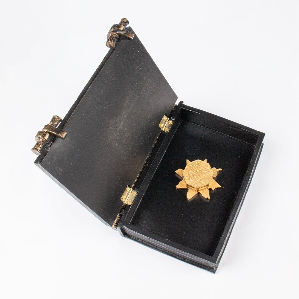 Decorative Resin Key of Hamunaptra Prop Box for The Mummy Horror Decor