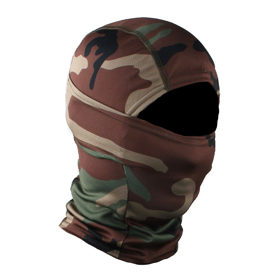 Full Face Tactical Mask UV Protection Military Balaclava for Outdoor Sports