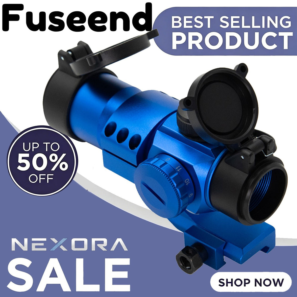 Reflex Stinger 4 MOA Red Green Dot Sight Scope with PEPR Mount for Rifle