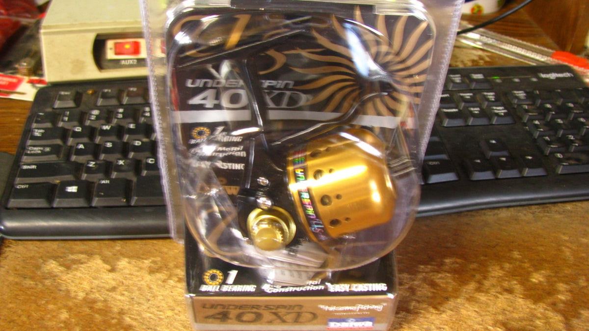 Daiwa Underspin Reel 40XD Spincast Reel Lightweight for Panfish