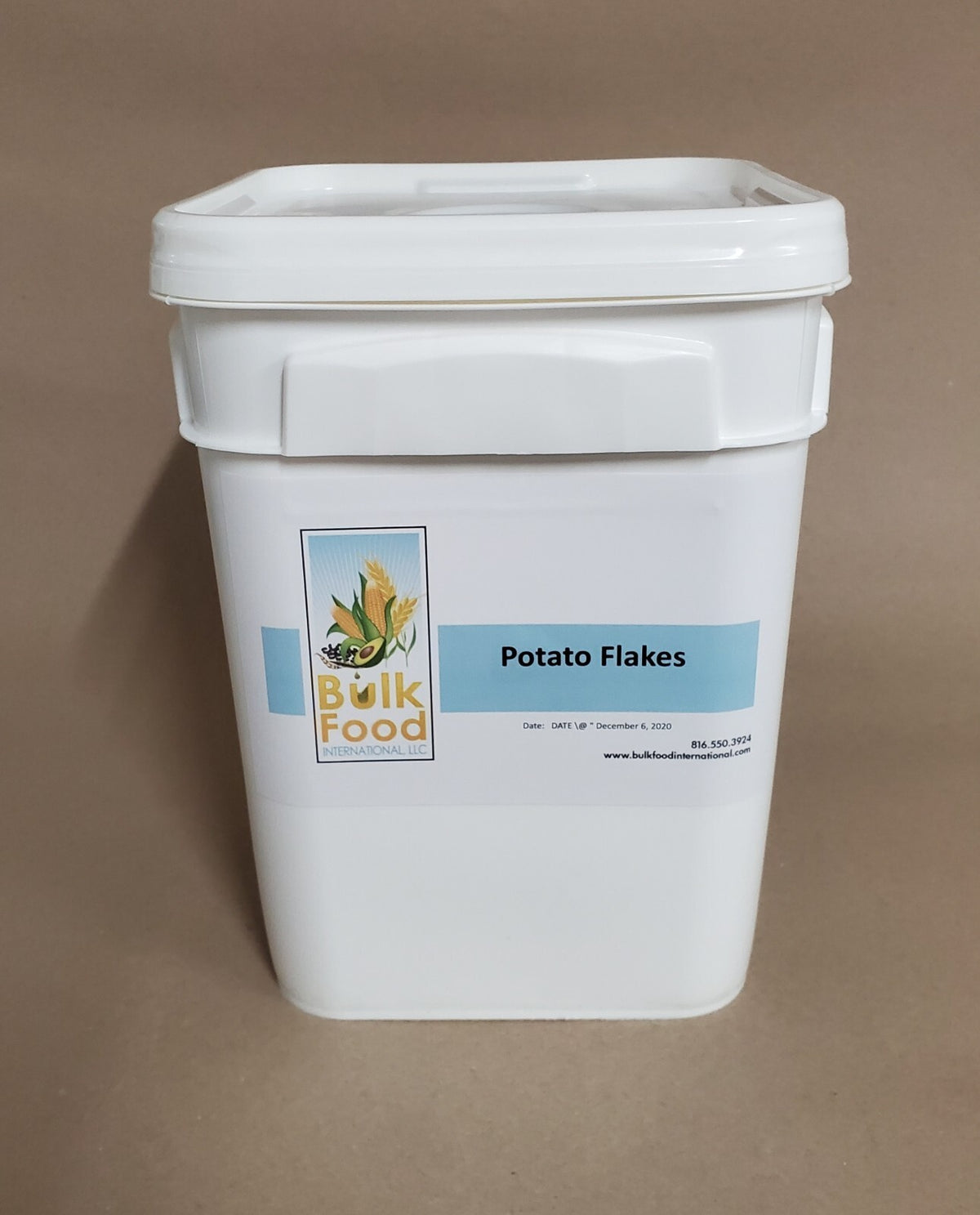 Bulk Instant Potato Flakes in 4-Gallon Bucket for Long-Term Storage - 10 lbs