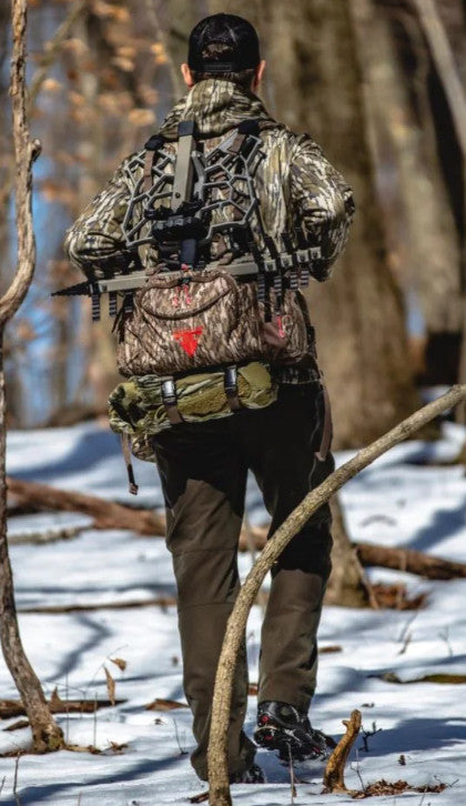 Lightweight Saddle Hunting Backpack with Adjustable Straps & Multiple Compartments