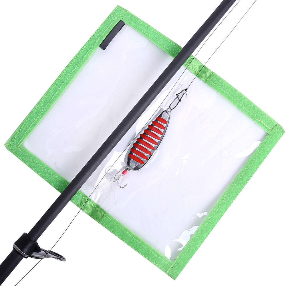 Fishing Lure Wraps 4 Pack - Tangle-Free Lure & Hook Covers, Multiple Sizes