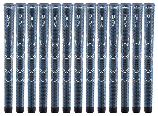 Golf Grip Set of 13 Midsize Navy Dri-Tac Comfort Shock Absorption