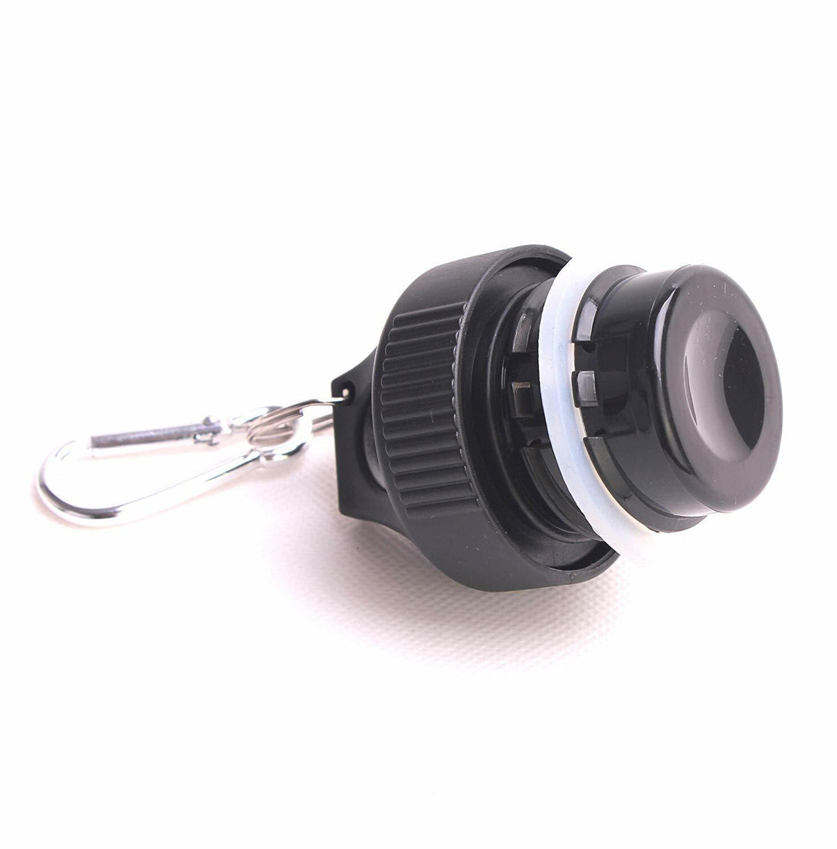 Replacement Twist Lid for Hydro Flask Water Bottle with Carabiner - Leak Proof, 1.9" Diameter