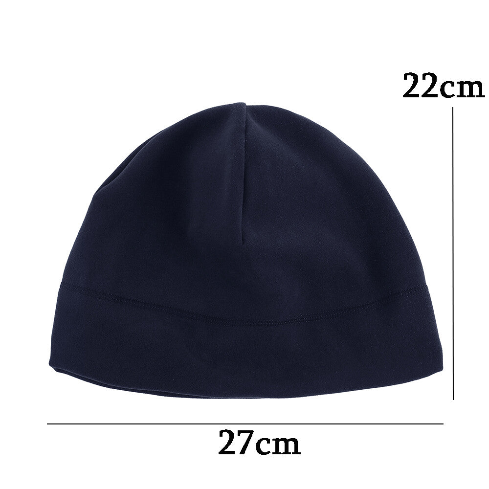 Winter Thermal Fleece Beanie Hat Skull Cap Helmet Liner for Men Women