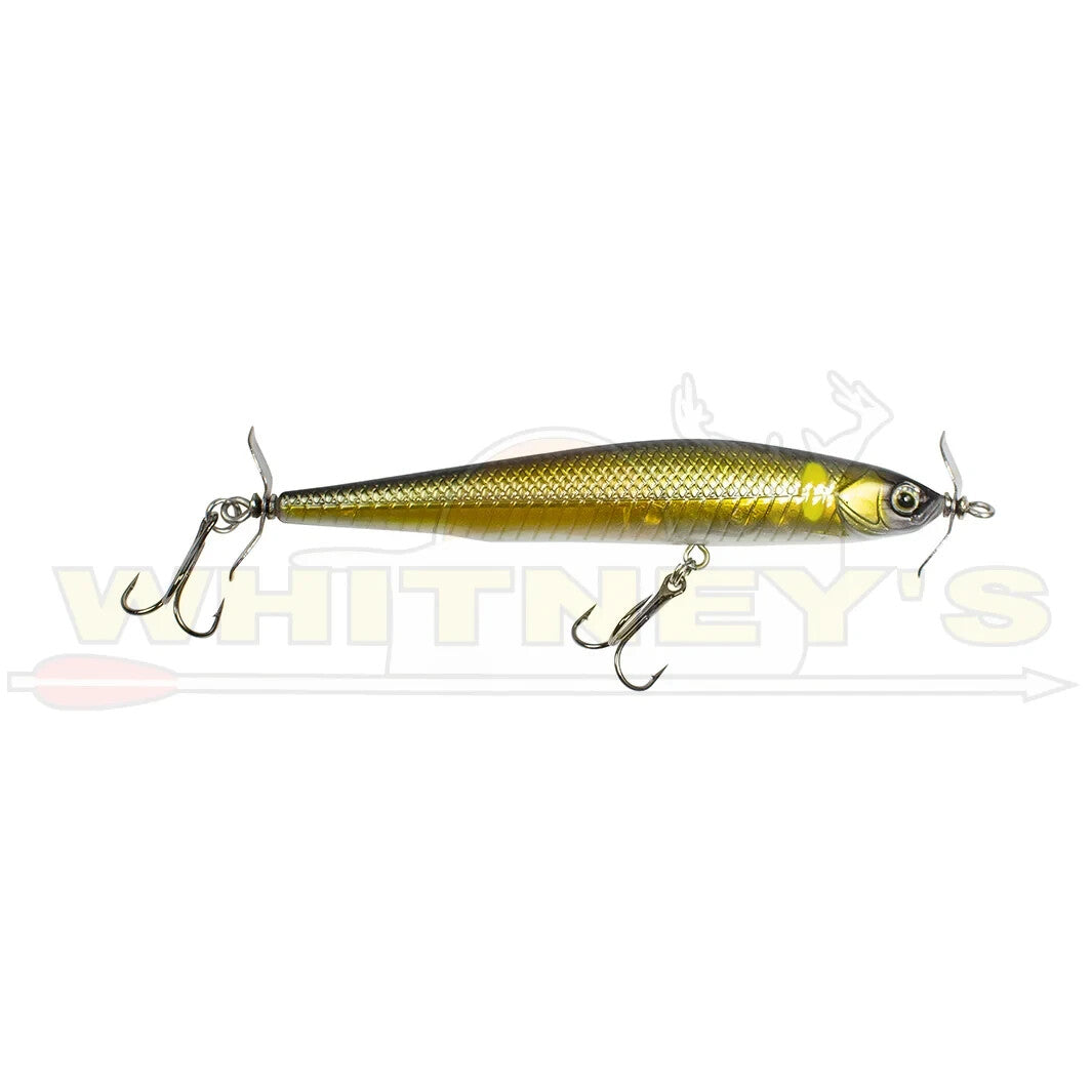 Fishing Impact Agent Spybait 3.5 Inch 1/4oz Common Shiner Finesse Lure