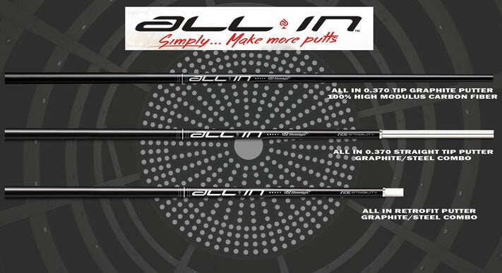 Golf Putter Shaft for Better Feel Stability Control - All Variants