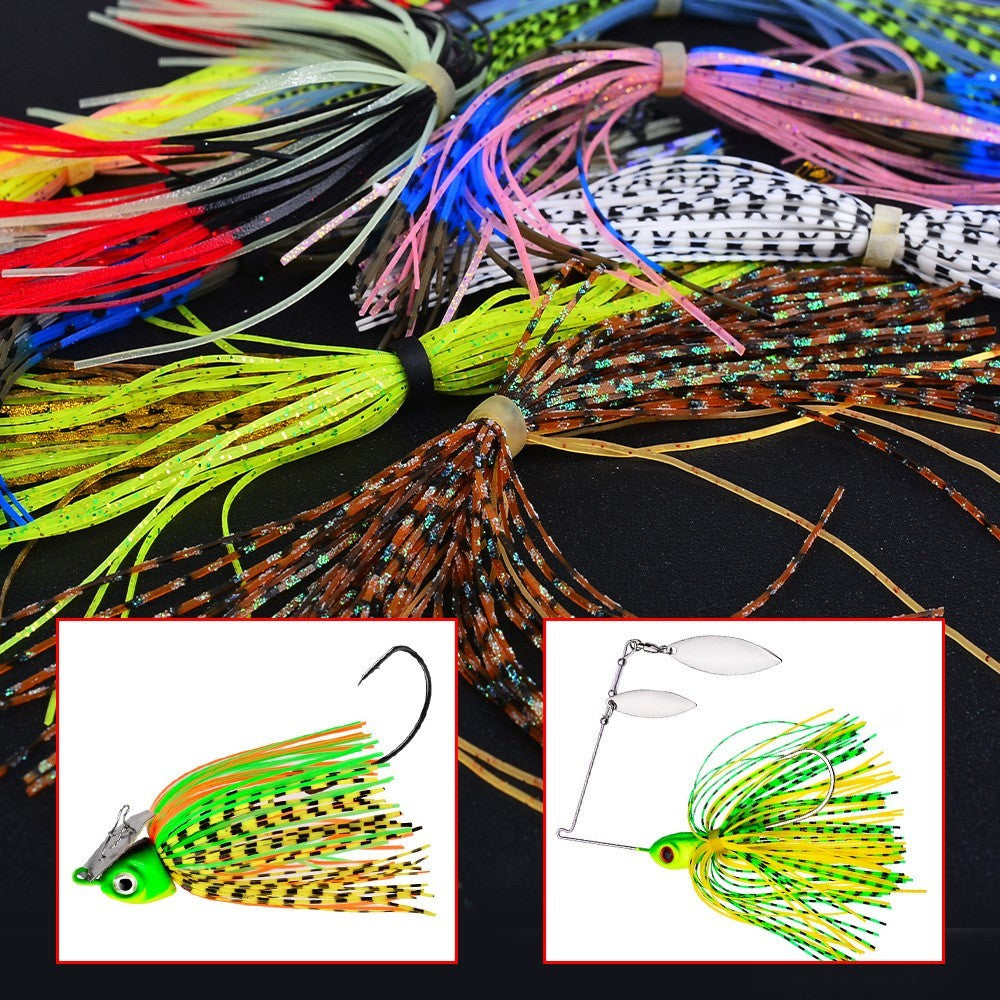 Silicone Fishing Jig Skirts - 30 Bundles, 50 Strands, 5.1in for Bass Lures