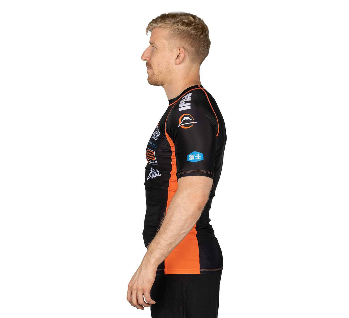 MMA Rashguard Short Sleeve Compression Top for BJJ & Fighting