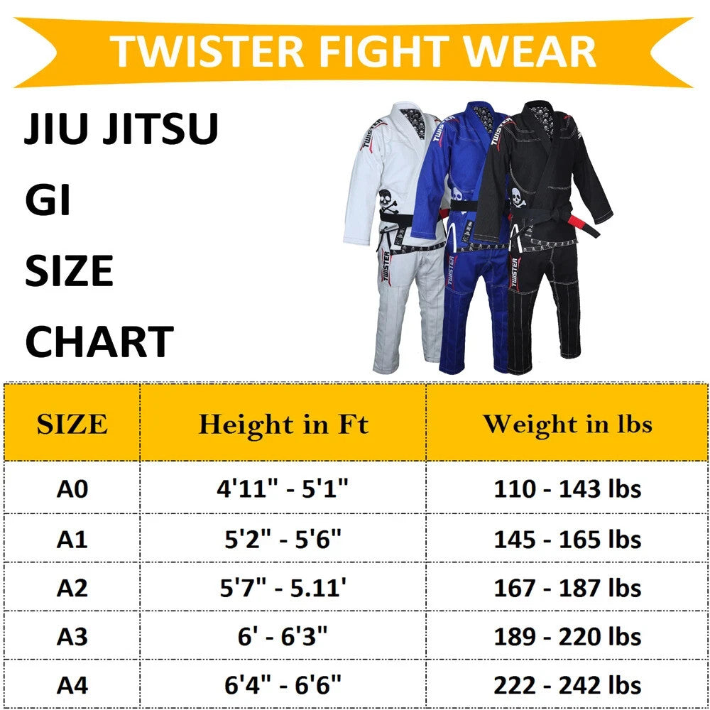 Brazilian Jiu Jitsu Gi with Pearl Wave Design, Martial Arts Uniform for Adults