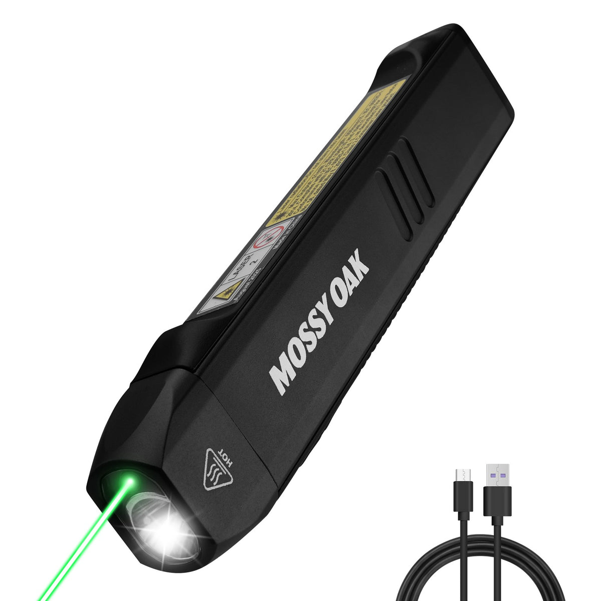 Rechargeable LED Flat Flashlight 1200LM with Magnetic Base & Red Light
