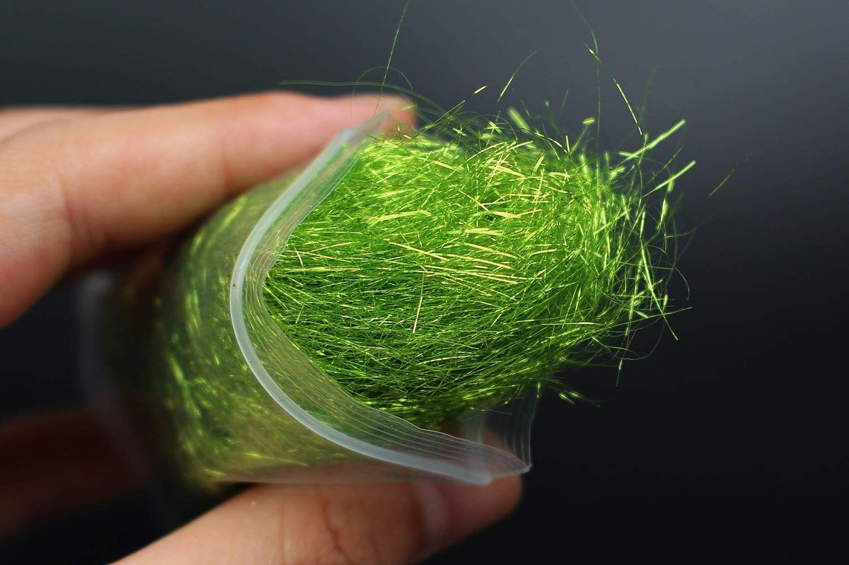 Fly Tying Ice Dub Thread Set - 16 Colors for Trout Nymphs & Fly Patterns