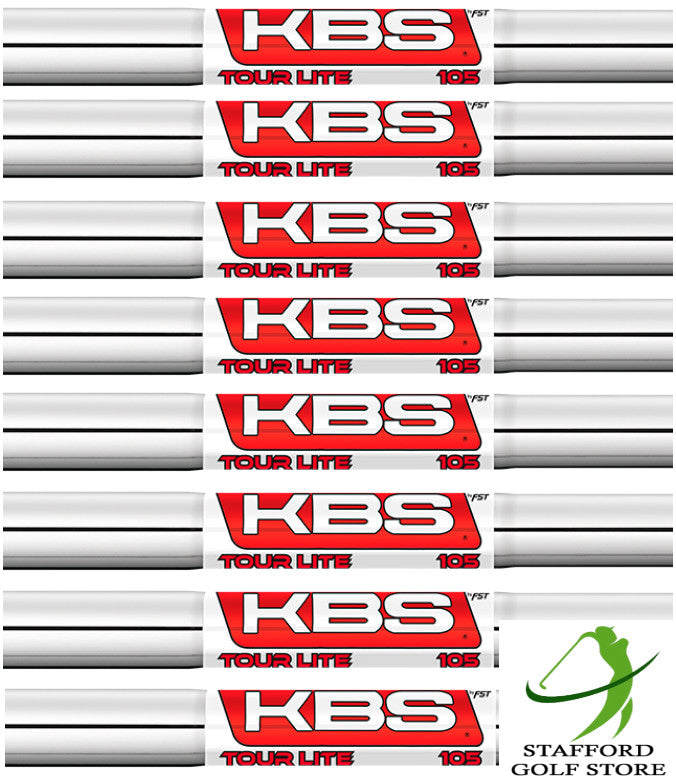Golf Iron Shaft Set - Steel Parallel Tip Shafts for Custom Clubs