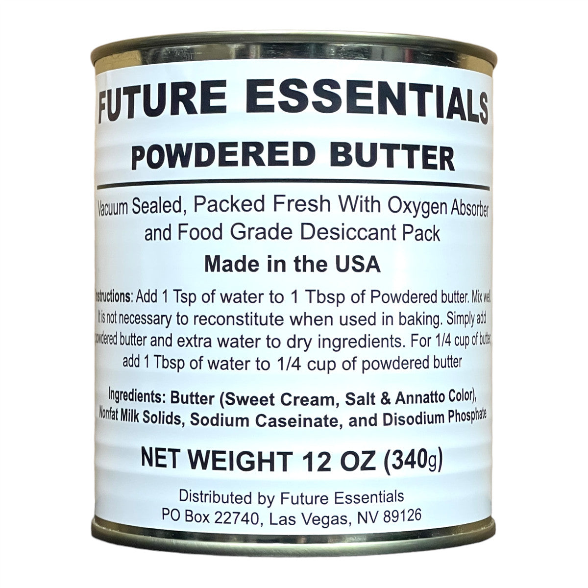 Powdered Butter 2.5 lbs Canned Cooking & Baking Ingredient - Multiple Pack Sizes