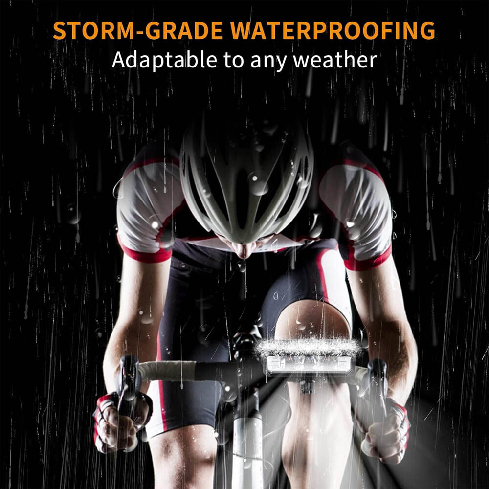 Waterproof Rechargeable LED Bike Headlight - Bright Front Bicycle Light
