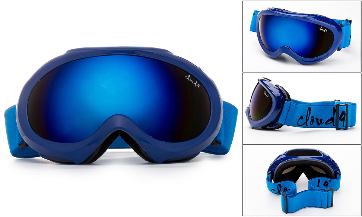 Kids Snow Ski Goggles Dual Lens Youth Ski Goggle with Pouch - Multiple Colors