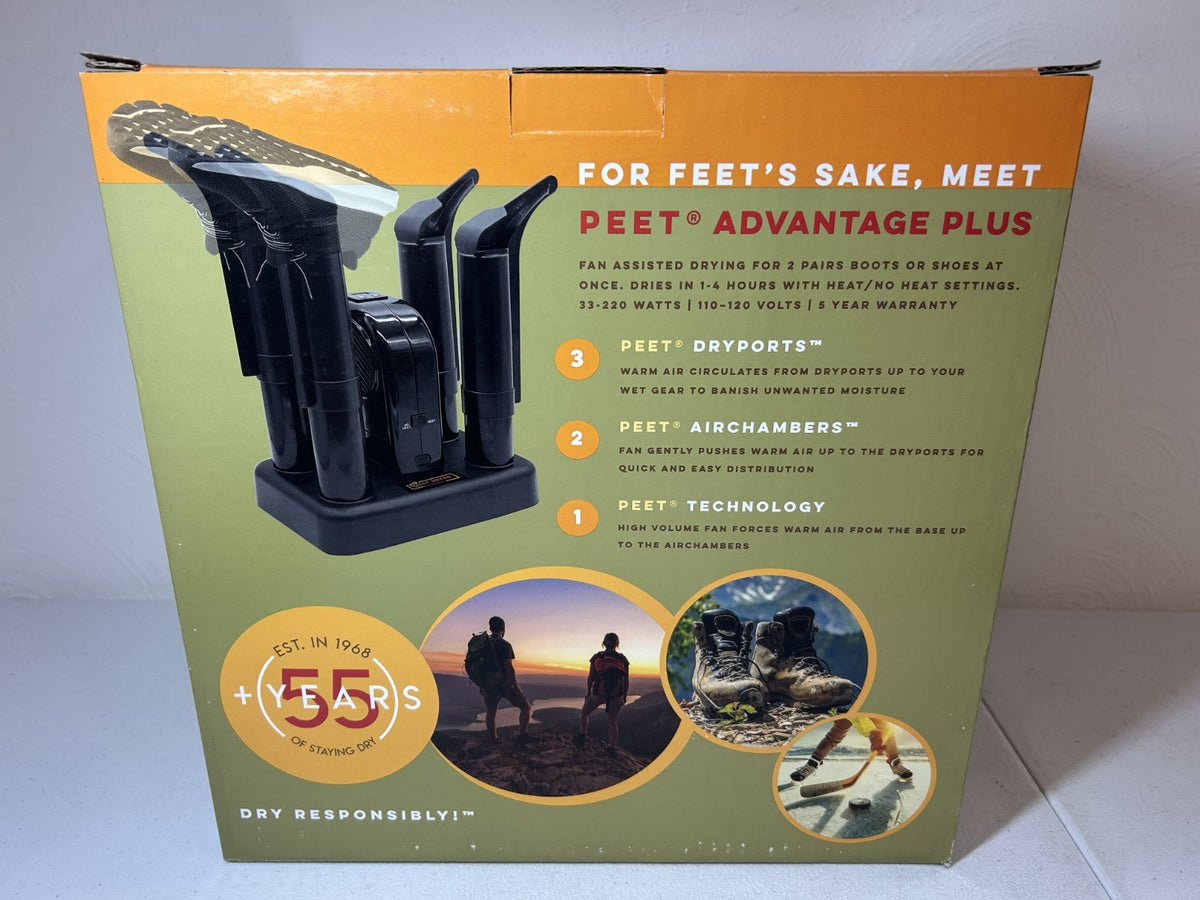 Heated Shoe Dryer for 2 Pairs - Portable Boot Warmer for Winter Sports