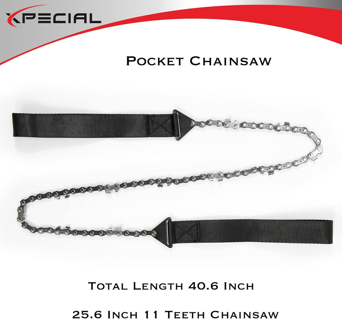 Bushcraft Survival Tool Set with Hand Auger, Chainsaw & Wrench