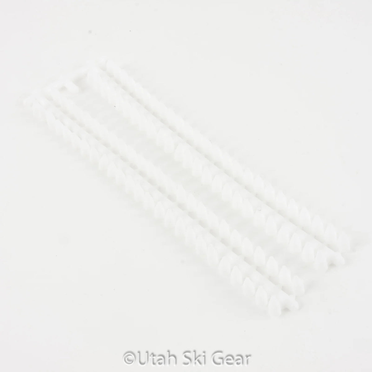 Ski Binding Hole Plugs Strip - White, 100 Pieces for Ski Tuning