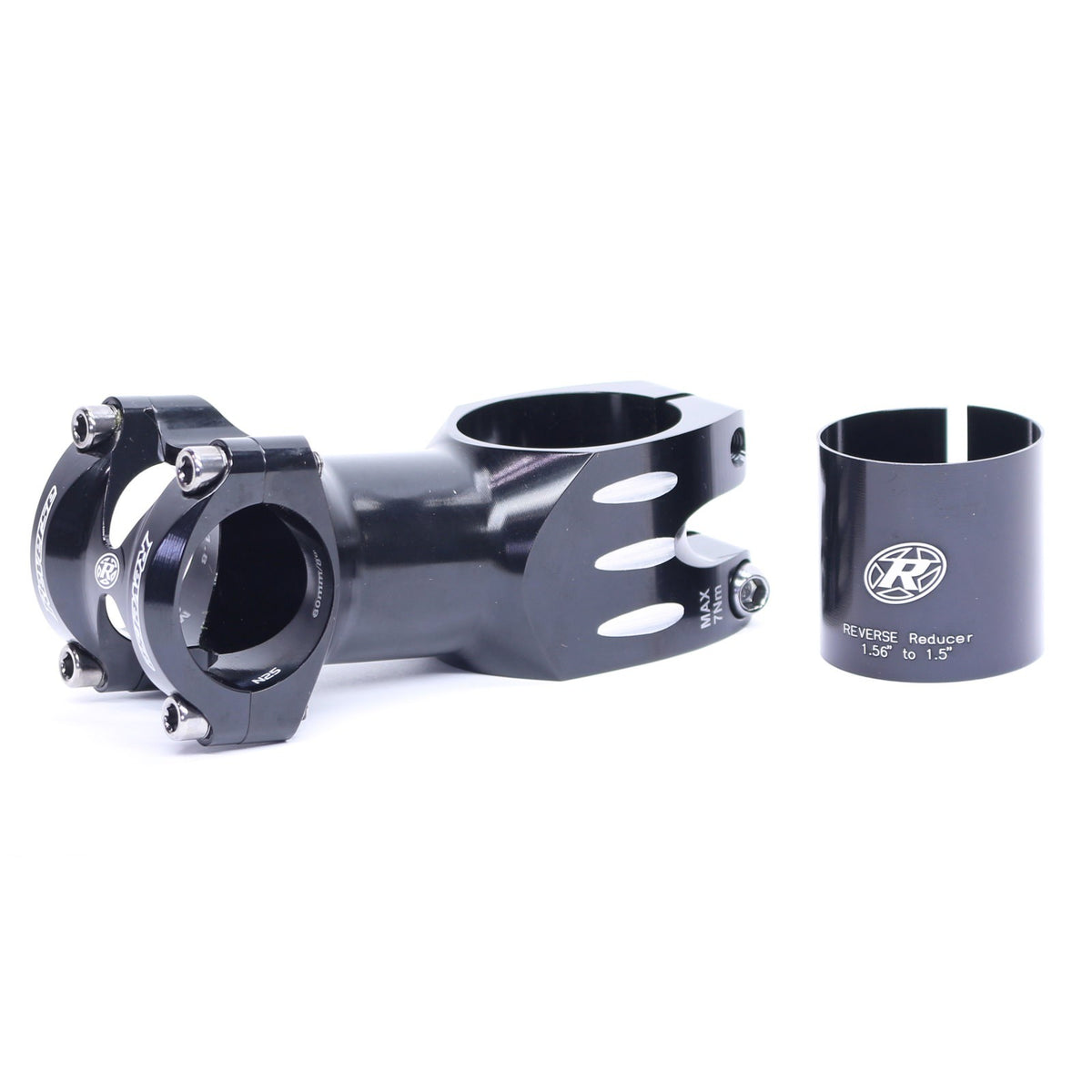 Reverse S-Trail Cannondale Stem, Fits 1.56" and 1.5" w/ shim 80mm