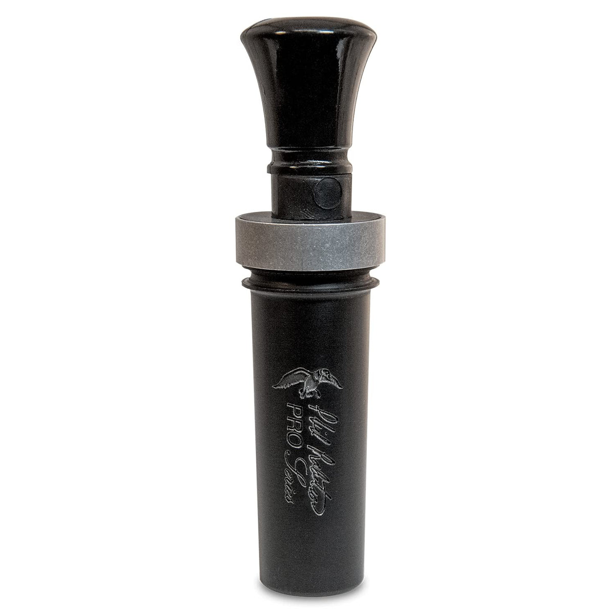 Pro Duck Hunting Call Black Acrylic - Raspy & Loud for Ducks