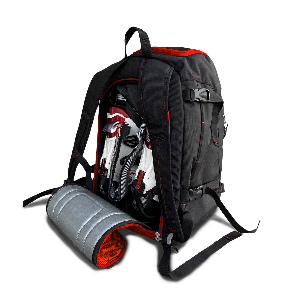 Ski & Snowboard Boot Bag Backpack 50L Storage for Helmet Gloves Goggles