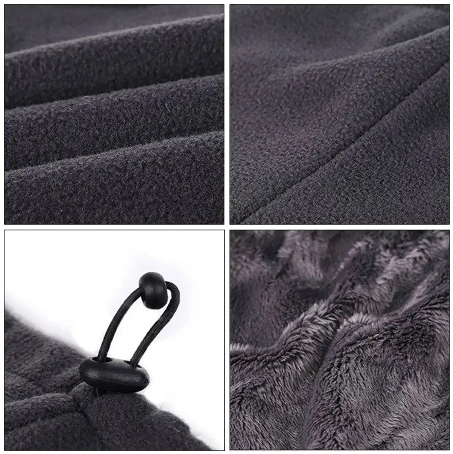Winter Motorcycle Fleece Neck Warmer Balaclava Face Mask Windproof Unisex