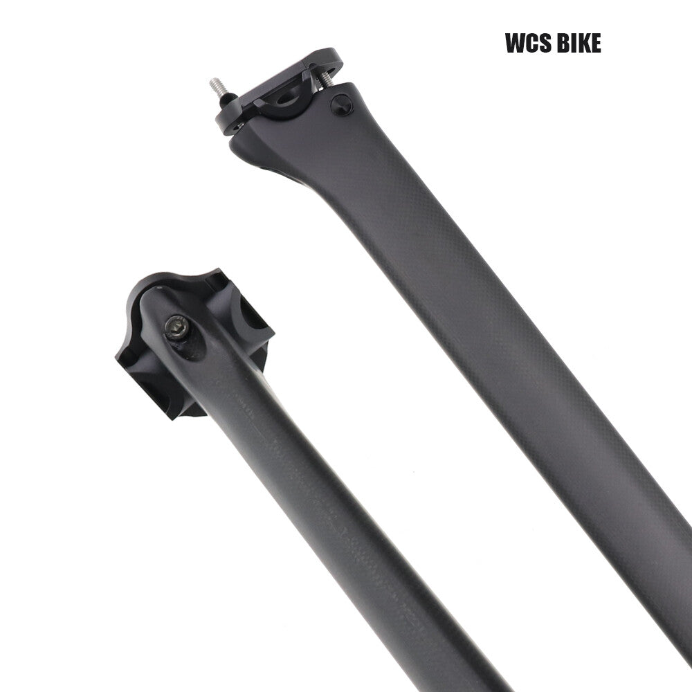 Carbon Fiber Bicycle Seatpost 340mm for F12 F8 F10 GAN K8 K10 Models - 0mm Offset