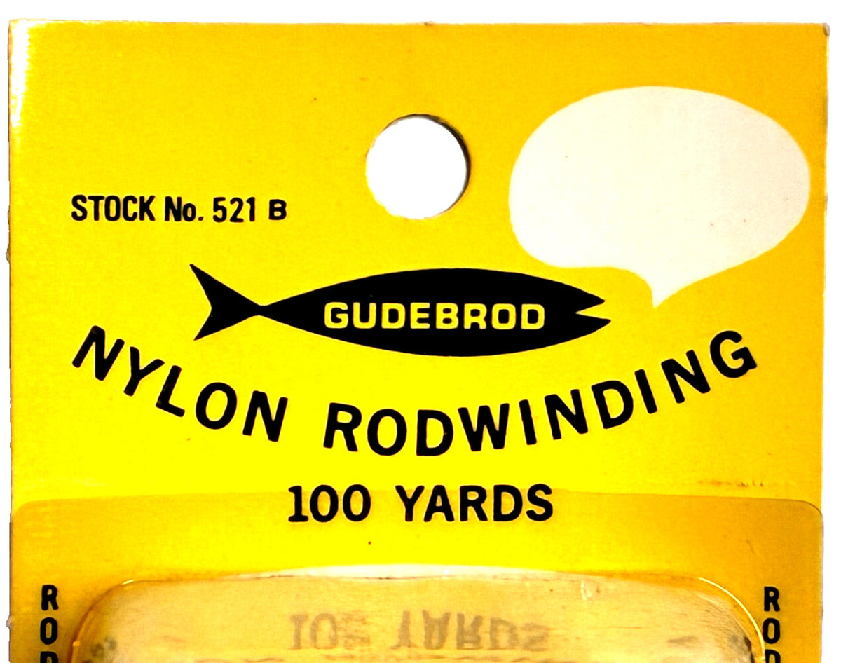 Set of 3 Yellow Nylon Thread Spools - Fine Type A for Fly Fishing