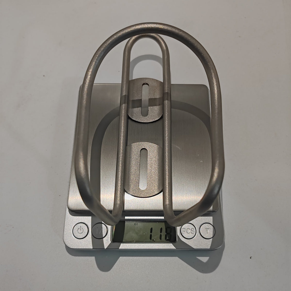 Titanium Water Bottle Cage Set - Ultra Light Sand Blasted Bike Accessories