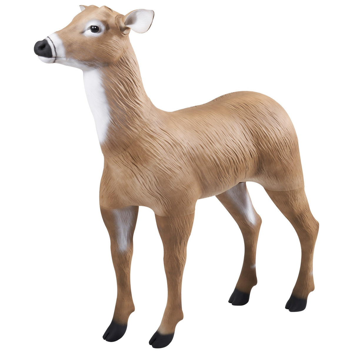 Realistic Outdoor Deer Decoy with Foldable Legs for Hunting and Garden Decor