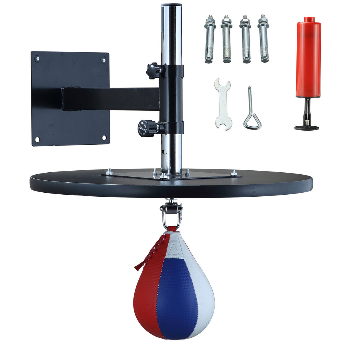 Adjustable Speed Bag for Boxing MMA Martial Arts Wall Mount Training Equipment