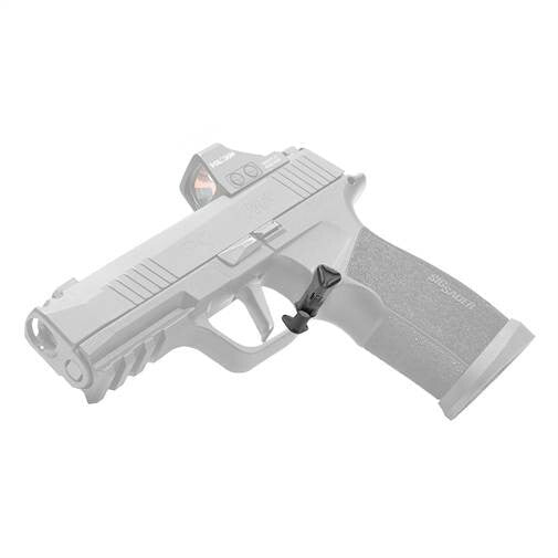 Extended Mag Release for Sig Sauer P365 XMACRO - Reversible Stainless Steel Upgrade