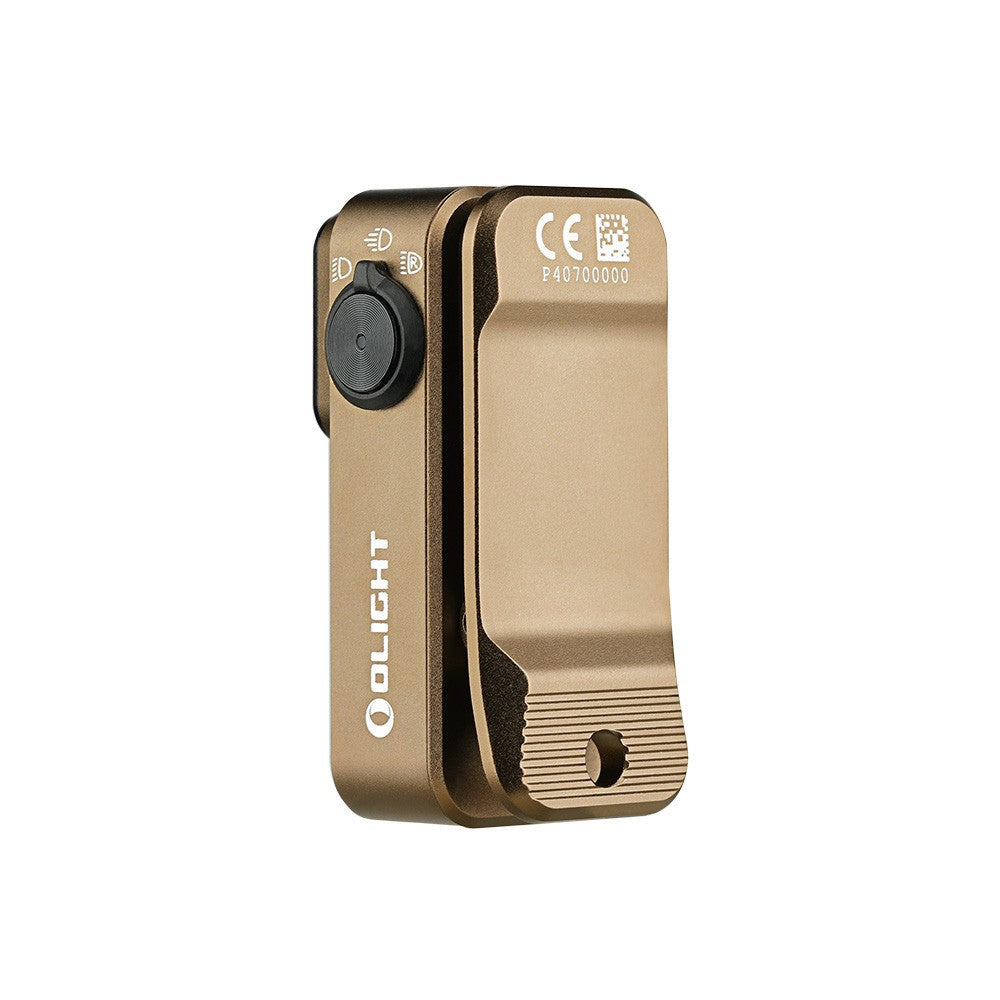 Olight Oclip Pro Clip-On Flashlight with Floodlight, Spotlight & Red Light - 500 Lumens
