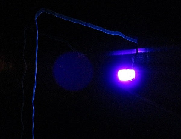 High-Power 9W UV Black Light for Boats Fishing UV Ultraviolet LED Lamp 12V-24V