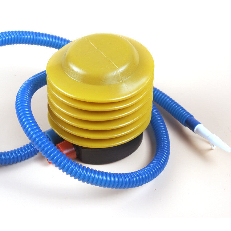 Foot Pump for Inflatable Pools Balls Balloons - Portable Air Pump Set