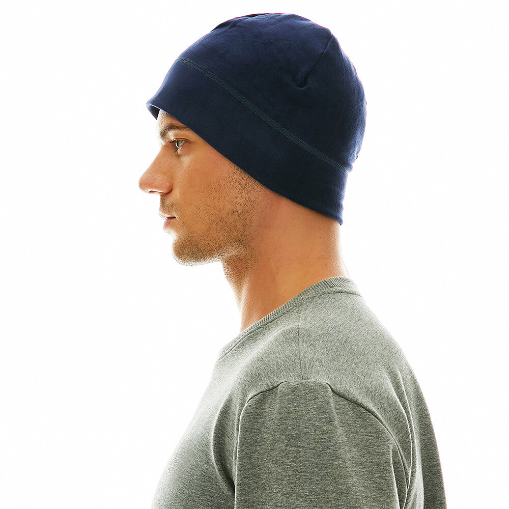 Winter Thermal Fleece Beanie Hat Skull Cap Helmet Liner for Men Women