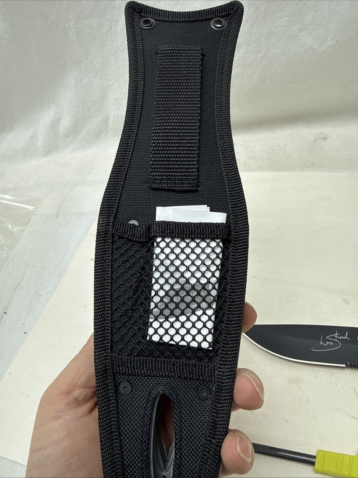Ultimate Titanium Survival Fixed Blade Knife for Camping & Outdoor