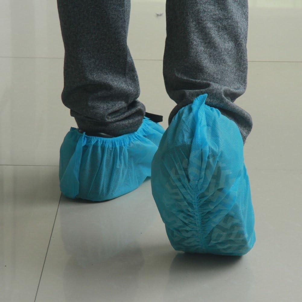 Disposable Shoe Covers Non-Slip Waterproof Booties - Bulk Pack