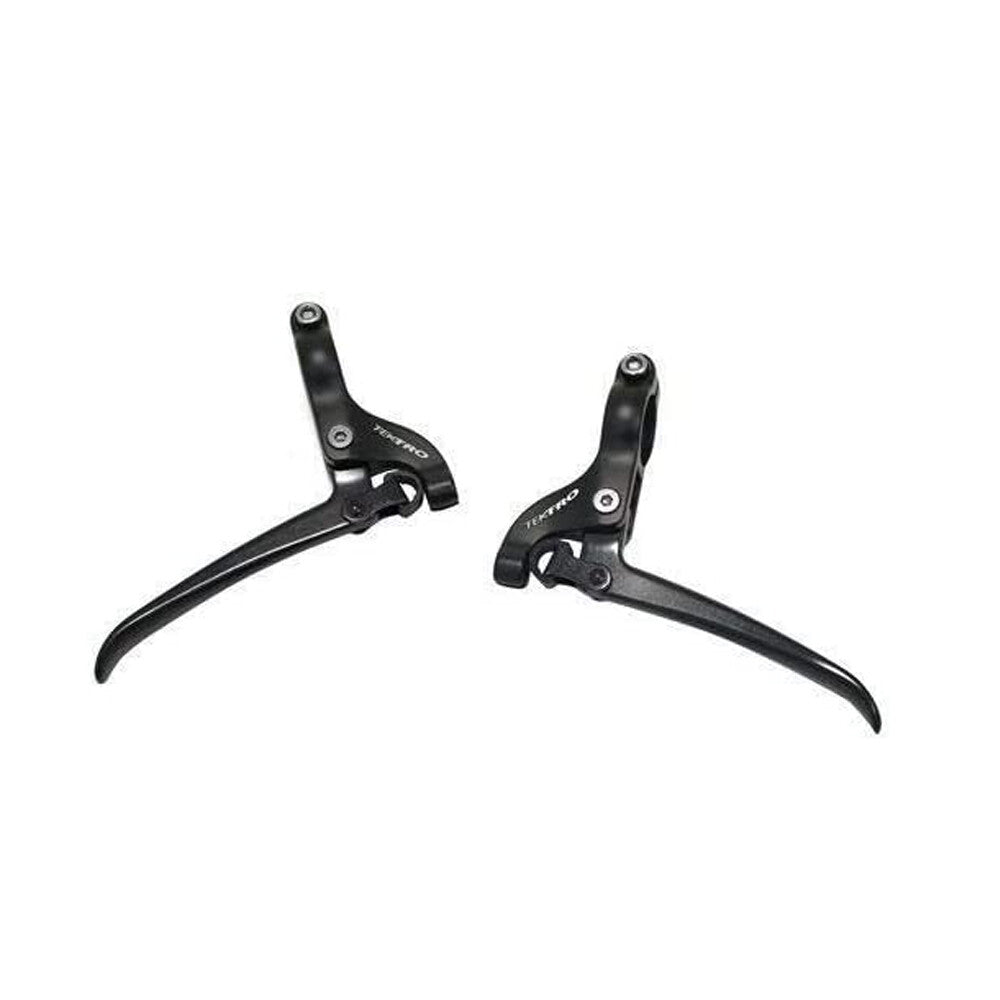 Bike Forged Aluminum Brake Levers Set - 22.2mm Black Cycling Parts