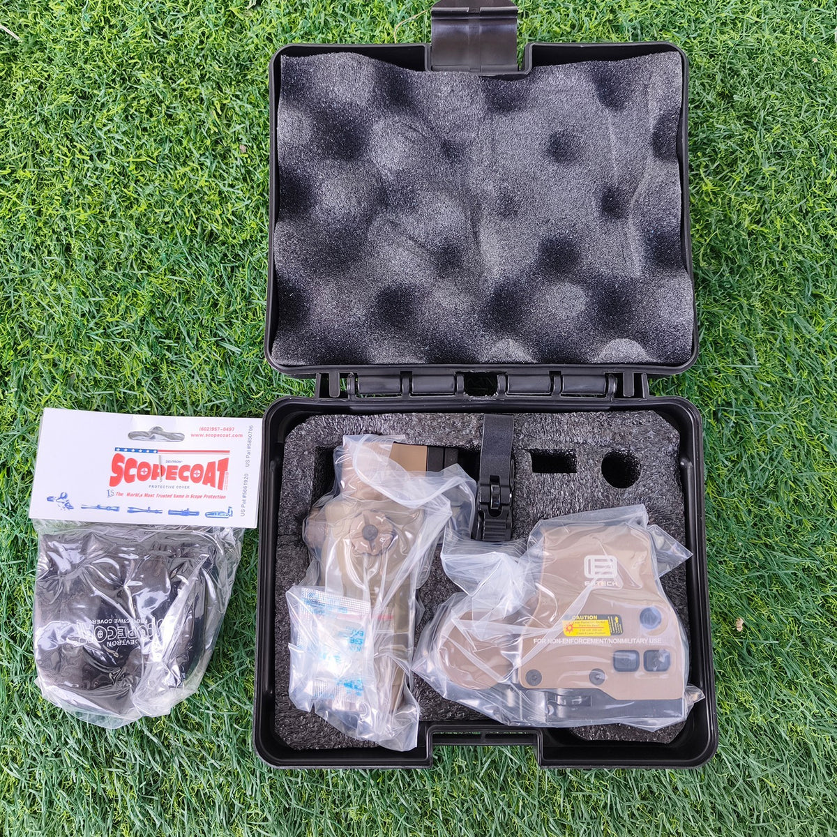 Holographic Magnifier Combo with Military-Grade Coating for Rifles and Weapons