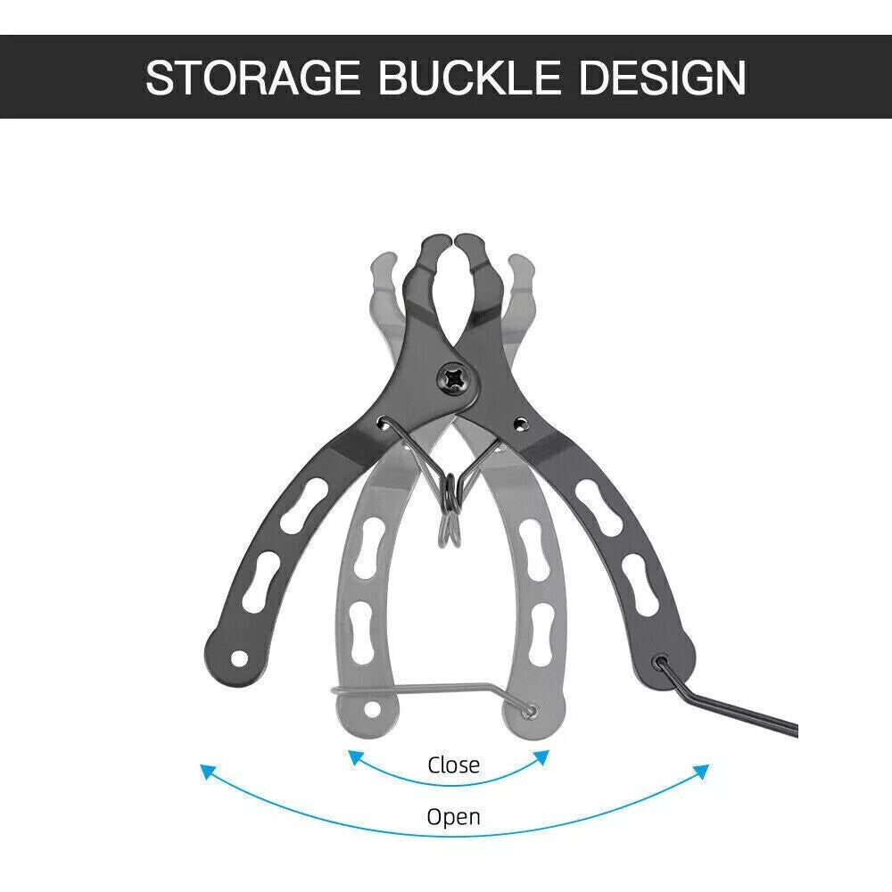 Bike Repair Tool Kit 9 Pieces with Chain Breaker & Cassette Remover