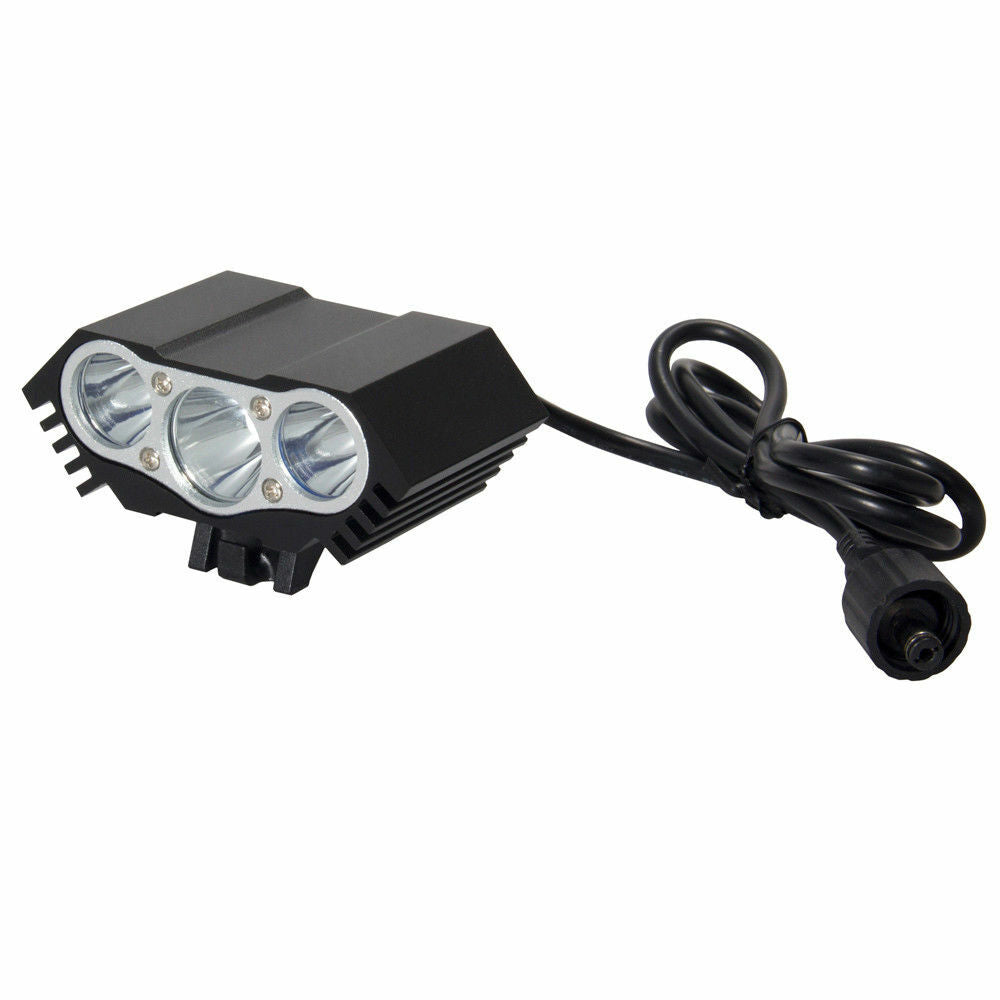 LED Bicycle Headlight Set 1500 Lumens Waterproof Head Lamp Torch for Cycling